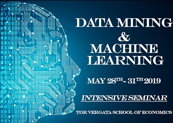 Data Mining & Machine Learning 28-31 maggio
