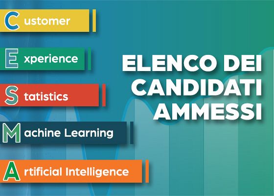 Elenco dei candidati ammessi alla VII Edizione del Master CESMA A.A. 2019/20